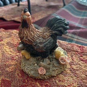 Small Hen with Chick